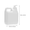 Storage Bottles 2PCS Pump Bottle Large Empty Jug Dispensing For Water Lotion Oils Creams Shampoo Conditioner Hand 1L