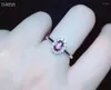 Cluster Rings KJJEAXCMY Fine Jewelry 925 Sterling Silver Inlaid Natural Garnet Ring Delicate Female Luxury Vintage Support Test