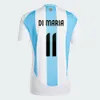 24 25 Argentinië Copa America voetbalshirts 3 sterren 2024 2025 1994 Retro DI MARIA DYBALA voetbalshirt MARADONA MONTIEL MARTINEZ heren kinderkit volledige Camiseta de Futbol