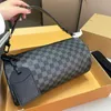 24ss Uomo Donna Borse a tracolla Borsa a tracolla diagonale per donna Borsa di design di lusso Porta carte Portafoglio da viaggio esterno Messenger Borsa a tamburo rotonda 34 cm