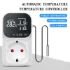 Products Highprecision Digital Display Smart Thermostat Fish Tank Touch Screen Home Thermostat Socket Temperature Regulation Socket