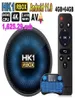Outras peças de TV HK1 RBOX W2 Android 11 Box Amlogic S905W2 16GB 32GB 64GB AV1 24G 5G Dual Wifi BT41 3D H265 4K HDR Media Player HK1R8324672