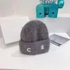 Luxus Designer Marke männer Beanie Hüte Frauen Alphabet Herbst Winter Mehrfarbige Trend Plüsch Hats255Z