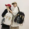 Sırt çantası Kawaii Su geçirmez naylon büyük kapasiteli sevimli kızlar üniversite öğrenci okul çantası gündelik kadınlar seyahat omuz çantaları seyahat
