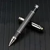 Fountain Pens Fountain Pens Luxury Pen Carbon Fiber Metal Ball Point Pen Signing Penns för att skriva presentkontor Stationery Supplies Q240314