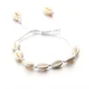 Strand Selling Hawaiian Style Personalized Creative Hand Woven Natural Shell Bracelet For UNISEX