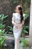 Tweedelige jurk Chinese stijl high-end gevoel Elegant jasje Herfst hoge taille heupomwikkelde halve lengte rok tweedelige set