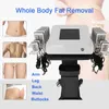 Lipo Laser Slimming Machine Perte de poids DIODE CORPS LASER CORPS SLIM FAT BULLITE Élimination de la cellulite Équipement portable 650 nm avec 14 coussinets