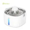 Fournitures APETDOLA Fontaine d'eau pour Chat Distributeur Automatique d'eau pour Animaux de Compagnie pour Chats Chiens avec Plateau en Acier Inoxydable système de Filtrage à 6 Niveaux fp10