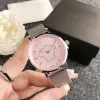 Vers 2024 Designer Women's Watch 38mm rostfritt stålklockband med safirspegel tvåpinns timing kvarts rörelse handledsur