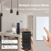 bseed wifi touch swithces wall light switch with eu socket USB Typecプラグ