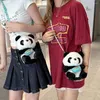 Borsa da donna custodia per cellulare con cerniera Panda mini giocattolo morbido peluche spalla ragazze inverno caldo