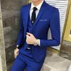 Men's Suits Mens Clothing Suit Men Fashion For Wedding Four Seasons Casual Outwear Two-pack Of Pants And Jacket 2024