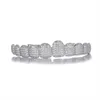 Dianyi Jewelry Accessories Diamond Teeth Set Hip Hop Upper and Lower Teeth Full Diamond Teeth Set Accessories