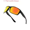 Lunettes de soleil polarisées colorées pour sport, équitation, lunettes de soleil Temu pour hommes et femmes, lunettes de plage