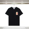 Men's T Shirts Designer Gradient Arched Letter Logo Printed Tops Plus Size T-shirt Spring Summer Short Sleeve