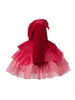 Robes de fille espagnole Vintage Lolita princesse robe de bal anniversaire baptême Eid fête pour les filles A3492