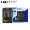 Liitokala Lii-600 LCD 3.7V/1.2V AA/AAA 18650/26650/16340/14500/10440/18500バッテリー充電器+12v5aアダプター