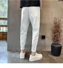 Męskie dżinsy Summer Stretch Casual Slim Fit Dziewięciopunktowe spodenki