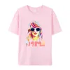 Designer Zomer T-shirt voor Dames Kleding Letter Print O-hals Korte mouwen T-shirt Femme Losse Casual Crop Top 100% Katoen Tee 295