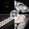 Wristwatches Switzerland Carnival Automatic Mechanical Women's Watches Sapphire Waterproof Diamond Auto Date Clocks C-8830-8