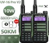 Talkie Walkie 2PACK BaoFeng UV16 PRO V2 10W talkie-walkie professionnel UV16Pro TypeC chargeur longue portée Radio bidirectionnelle mise à niveau UV54612290