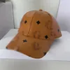 Brown Men designer hink hatt brev tryckt brev hip hop läder herrar designers sol hattar av hög kvalitet mode kvinnor lyx cap254b