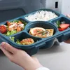 Dinnerware Bento Box Style Container Storage Lunch For Kids With Soup Cup Japanese Snack Insulated CNIM