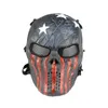 Máscara de caveira Tactical Evil Knight M06 Máscara protetora de campo WG