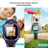 montres Q19 enfants montre intelligente LBS Position bébé montre intelligente double caméra SOS téléphone montre voix Chat GPS Smartwatch montre pour enfants cadeau