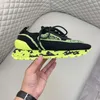 Designer-Schuhe verdreifachen Männer Frauen-Plattform-Turnschuhe klare Sohle Schwarz Weiß Grau Rot Blau Royal Neon Green Herren-Trainer Tennis-Freizeitschuhe