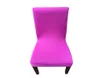 DHL Elastische stoelhoes effen kleur el banket opvouwbare bureaustoelhoes Spandex stof comfortabel en ademend Gemakkelijk ins5873965