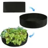 Väskor 100 gallon Round Garden Grow Bag Garden Jardin Jardim Jardinage Raised Plant Bed Garden Flower Planter Elevated Vegetable Box