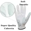 Gants 10 pièces chauds tous temps doux gants de Golf hommes gauche droite Cabretta cuir poignée de pluie confortable livraison directe