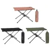 Mobilyalar açık kamp masası alüminyum alaşım standı taktik piknik masası taşınabilir hafif kamp katlanır masa kamp malzemeleri