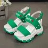 2024 High quality Designer slippers womens summer sandals Platform Sandal platform sliders Shoes 35-43 GAI low price