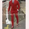 Terno de casamento cinza duplo, formatura, noivo, smoking, homem, blazer, design mais recente, traje masculino, 2 peças, jaqueta, calça 240311