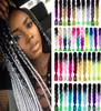 Ombre Xpressions Kanekalon Braiding Hair Bulk 24039039 100g Ombre Grey Synthetic Expression Braiding Hair Extensions Box Bra4810436