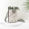 Mobiele telefoontassen Crossbody-telefoontas met enkele schouder Trendy en modieuze landelijke stijl Draagbare, veelzijdige verticale portemonnee voor dames