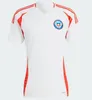Maglie da calcio 24/25 in Cile Alexis Vidal KIDS Kit 2025 Shirt di calcio della squadra nazionale casa rossa via bianche per bambini donne Camiseta 2024 Copa America Zamorano Isla Ch.