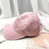 Projektant Pink Designer Canvas Baseball Kapelusz dla mężczyzn Kobiety haft haftowe kasquette dopasowane czapki wihte czarna moda mody Dasual Mens Designers Sunhats Ball Caps G Jumbo Catego