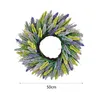 Decorative Flowers Spring Tower Grass Wreath Elegant Realistic Garland Artificial Flower Floral For Home Wall Porch Living Room Decor