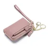 Women Coin Purse Full Grain Cowhide Genuine Leather Large Capacity Removable Wristband Change Purse Versatile Handy Wallet