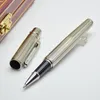 Stylo à bille CT argent/noir de haute qualité, papeterie de bureau et d'affaires, stylos de luxe, cadeau