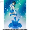 Action Toy Figures Anime Sailor Moon Crystal Sailor Mercury Mizuno Ami PVC Action Figur Statue Collectible Model Kids Toys Doll Girl Gifts 17cm LDD240314