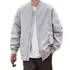 Vår- och hösten baseballkläder 2024 Ny modetrend Casual Solid Color Jacket Lous Handsome Storm Jacket pendlarrock