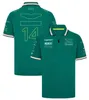 2024 Nieuw F1-raceshirt met korte mouwen en lente- en herfstteamtrui met op maat gemaakte