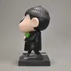 Dockor 16 cm crayon shin-chan modell dockor anime figur cosplay platinum sabel figur action hand modell barn gåvor skrivbordsdekorationer l2403