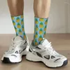 Calcetines para hombre Patrón de fruta de piña Vestido para hombre Mujer Cálido Equipo de moda