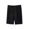 Mäns shorts sommar kör sport korta byxor för män avslappnad jogging vågmönster fast färg dragsko lös torr sport b33
